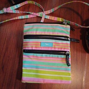 Scout crossbody bag multicolored stripes